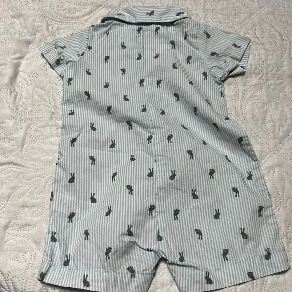 Carter’s Blue Bunny Easter Outfit Size 6m